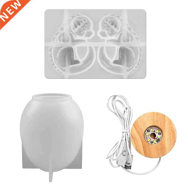 3D Dragon Egg Silicone Resin Casting Mold Set,Epoxy Resin Si