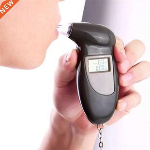 2pcs LCD Display Digital Alcohol Tester Professional Police