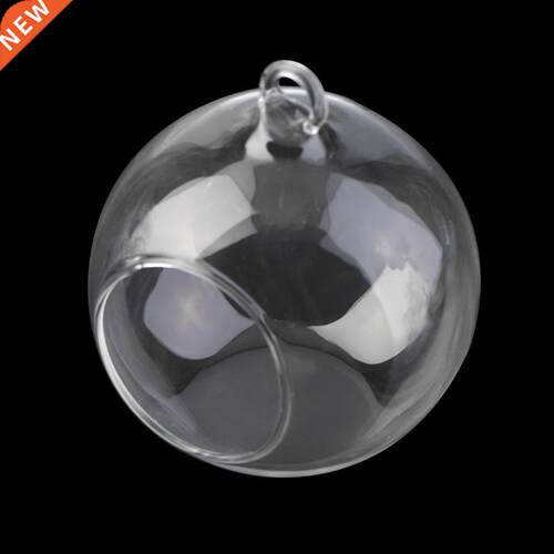 Glass Vase Holder Hanging Holder Crystal Terrium Container