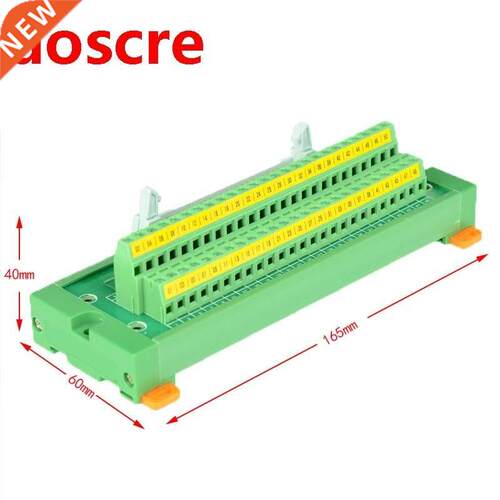 IDC50 male terminal block breakout board IDC50 connector PLC
