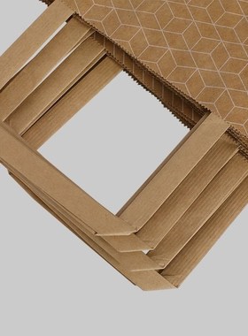 Food gift bag handbag of paper bags custom LOGO take-out