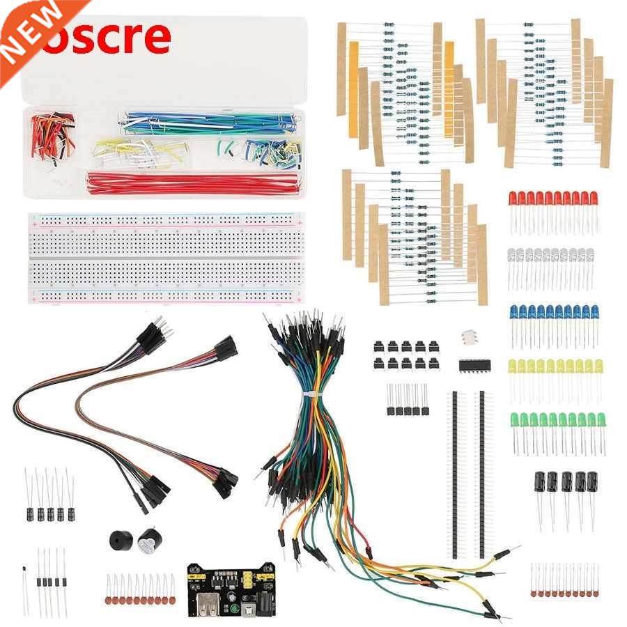 DIY Electronic Components Basic Starter Kit Breadboard Wire