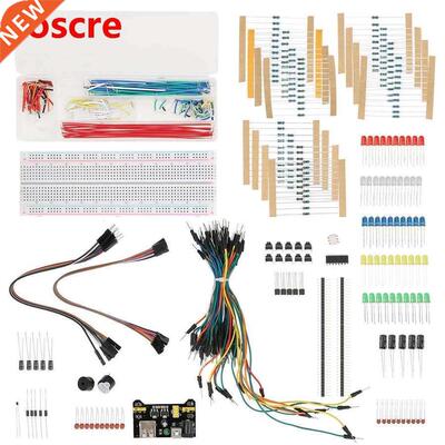 DIY Electronic Components Basic Starter Kit Breadboard Wire