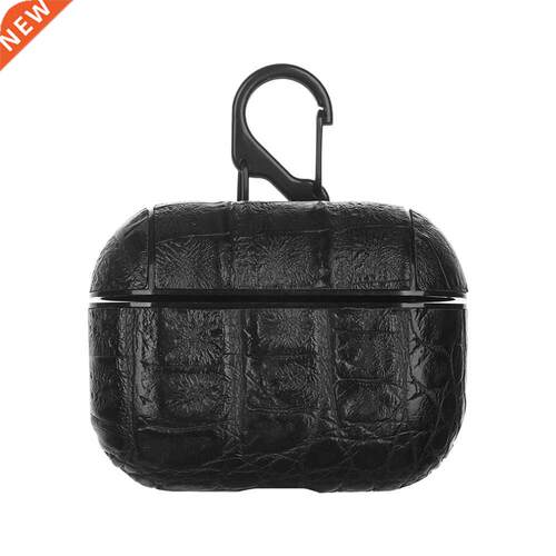 New Crocodle Skn Pattern Leather Case for ArPods Pro Shoc