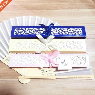 Folding Fan Personalized 30pcs Custom Bride Groom& lot
