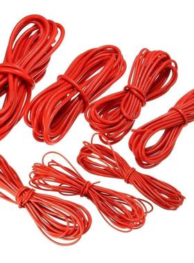 5M Red Silicone Wire Cable 10/12/14/16/18/20/22AWG Flexible
