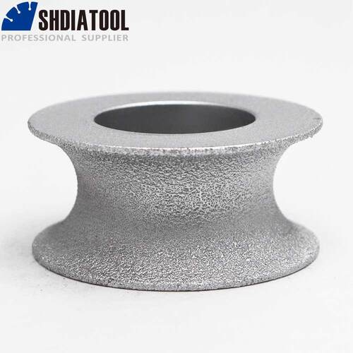 Vacuum Brazed Diamond Grinding Disc of Half-Round Edge 75mm