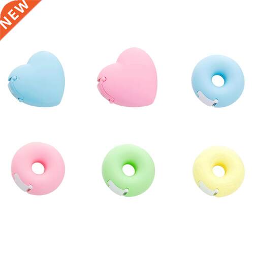 Creative Plastic Portable Tape Dispenser Cartoon Colorful Ro