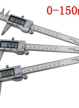 Metal 6-Inch 150mm Electronic Vernier Caliper Micrometer Mea