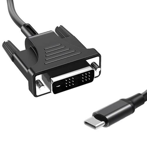 USB C to DVI Cable Adapter USB .1 Type C to DVI Male 4K Com