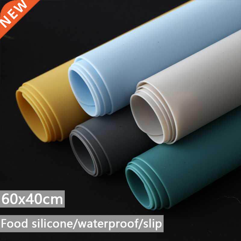 60X40cm Oversized Food Grade Silicone Waterproof Placemat He