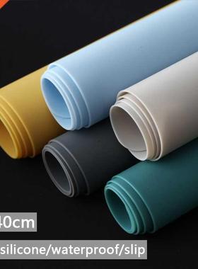 60X40cm Oversized Food Grade Silicone Waterproof Placemat He