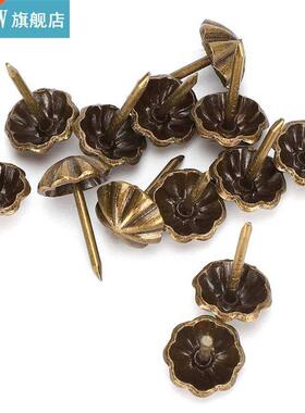 150PCs Upholstery Nails Retro Glossy Pattern Sofa Decor DIY