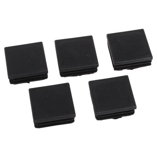 5pcs Square Blanking End Caps Tubing Tube Inserts 8 x 8mm