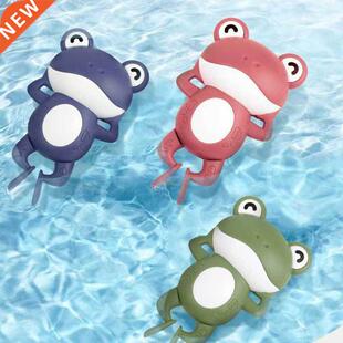 Cartoon Frog Bath Toy For Baby Swiing Pool Bathroo Shower
