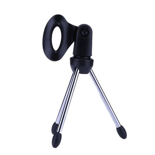 Mini Portable Table Tops Microphone Tripod Zinc Alloy Mic St
