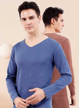 Winter Men Thermal Underwear Sets Long Johns Plus Velvet War