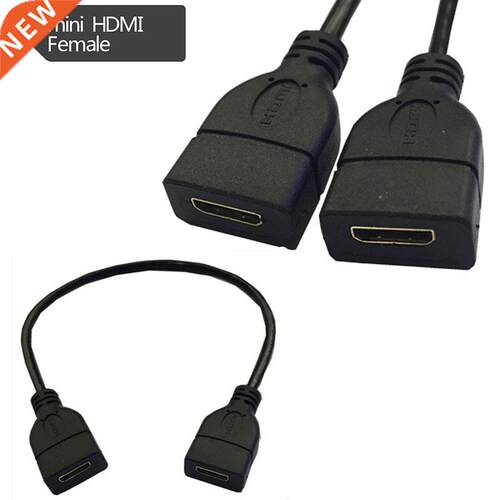 Mini HDMI Female To Min HDMI Female type C extension cable 0