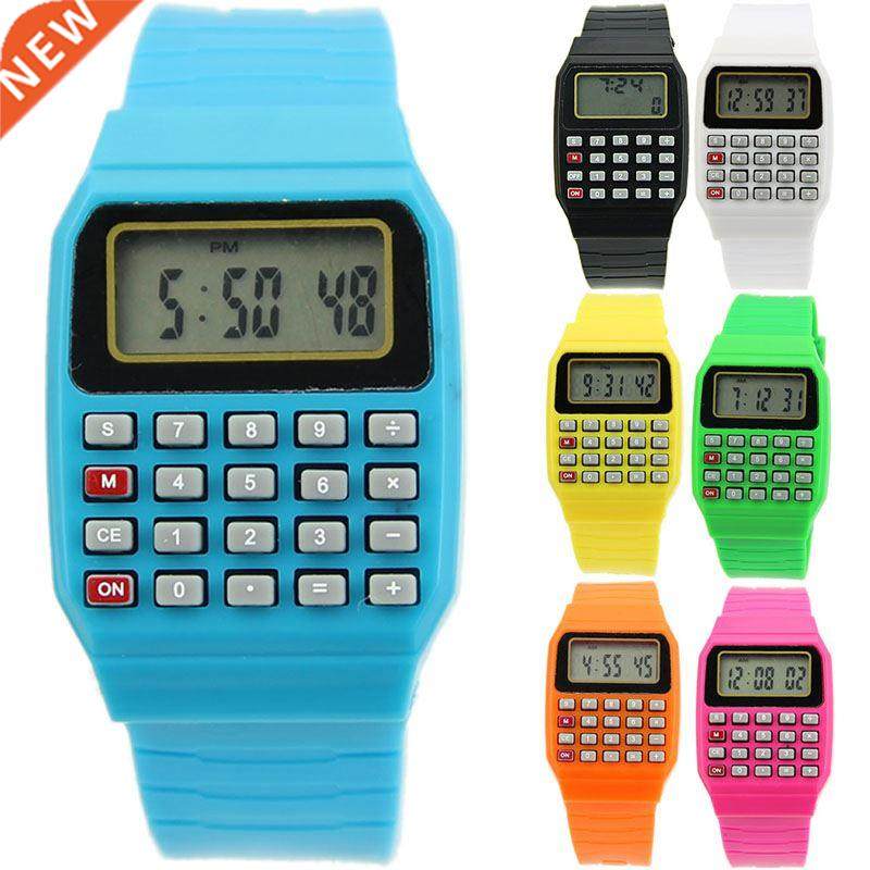 Children Electronic Calculator Silicone Date Multi-Purpose K