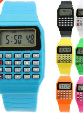 Children Electronic Calculator Silicone Date Multi-Purpose K