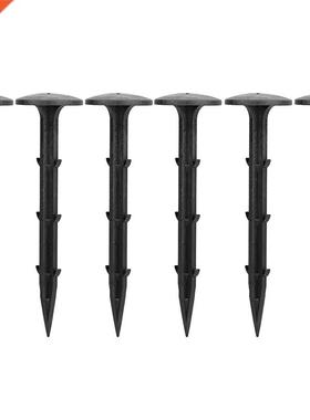 Plastic Tent Peg Stake Unbreakable Inflexible Garden Ground