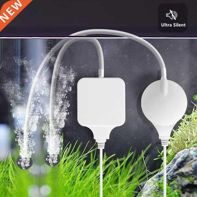 Ultra Quiet Fish Tank Air Pump Aquarium Mini Oxygen Airpump