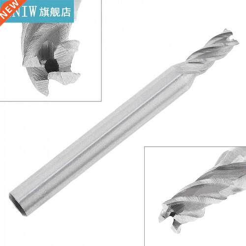 4.5mm 4 Flute HSS Aluminum End Mill Cutter with Super Har