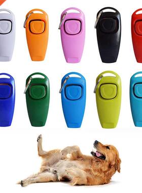 2 In 1 Pet Clicker Dog Training Whistle Answer Card Pet Dog
