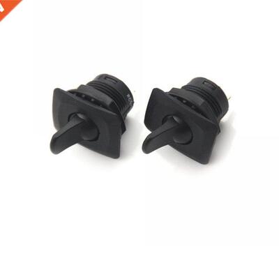 2Pcs SCI R13-402 ON-ON 3Pin 2Position Maintained Round Toggl