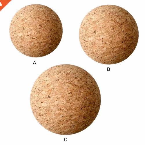 2 Pieces Wooden Wine Corks Round Ball Stoppers Replacement D