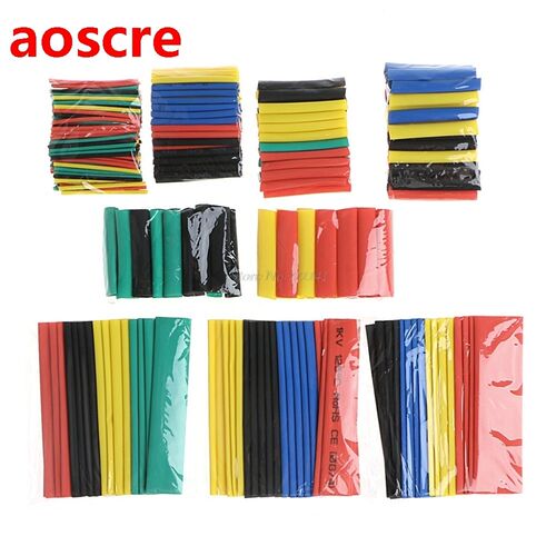 328 Pcs 21 Polyolefin Heat Shrink Tubing Tube Cable Sleeve