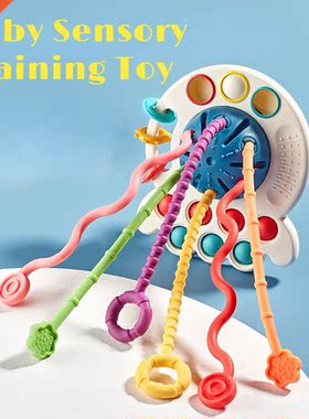 Baby Montessori Sensory Development Educational Toys Pull St
