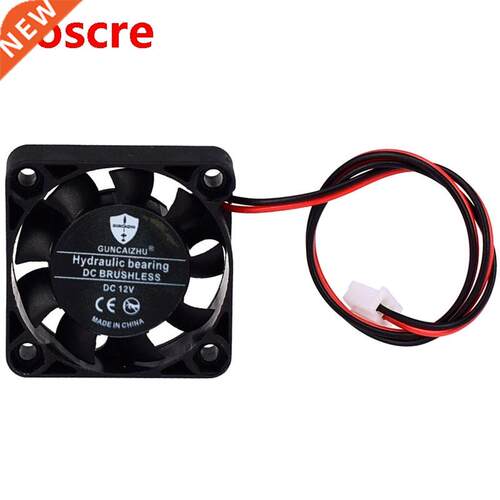 3D Printer Accessories 40mm Fan 12V Hydraulic Bearing Brushl