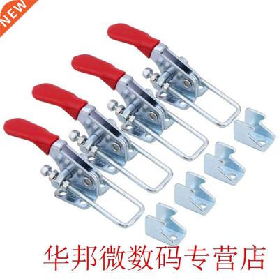 WALFRONT 4PCS/Lot Latch Type Toggle Clamps Set Hand Tool Met