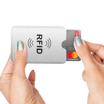 10Pcs/Lot Anti Theft Bank Credit Card Protector NFC RFID Blo