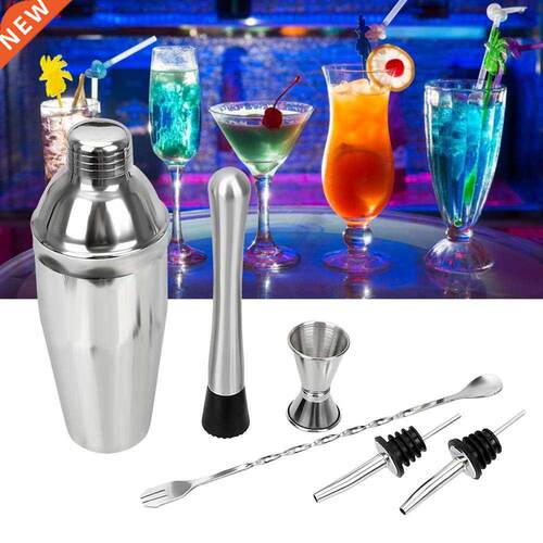 6Pcs Cocktail Whisks Wine Pourers Bar Sets Fruit Muddlers Sw
