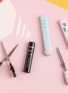 Cute Cat claw Stainless Steel Scissor Crane Shape Sewing Sm