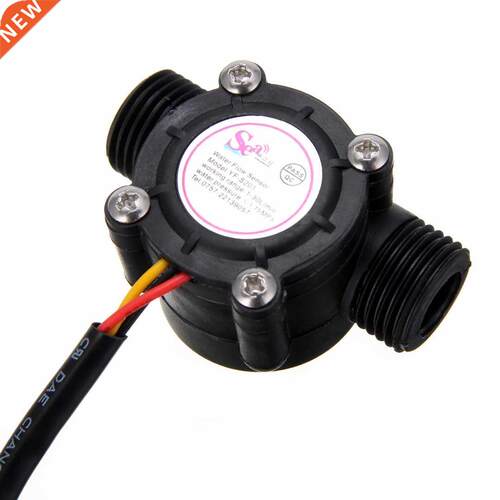 Flow Sensor 1/2'' Effect Flowmeter Hall Control 1-30