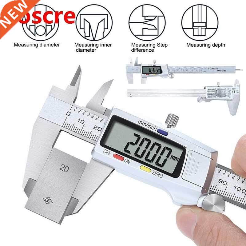 Digital Caliper Stainless Steel Electronic Vernier Calipers
