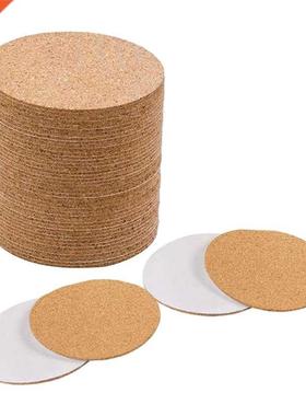Self-Adhesive Cork Coasters,Cork Mats Cork Backing Sheets fo