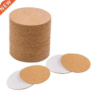 Self-Adhesive Cork Coasters,Cork Mats Cork Backing Sheets fo