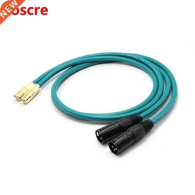 Pair HiFi Yter RCA to XLR Balanced plug Audio Cable Yter Cro
