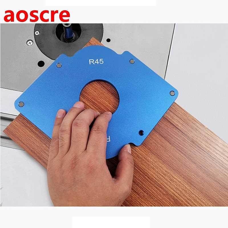 Aluminium Shape Contour R Gauge Angled Ruler Trimming Machin