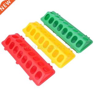 Plastic Flip-Top Poultry Ground Feeder Chicken Poultry Feede