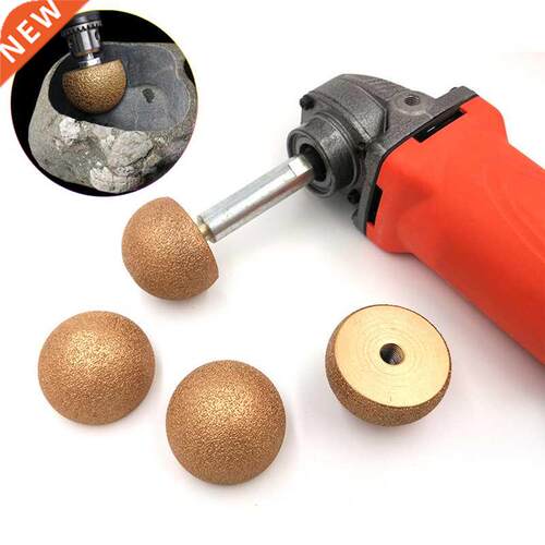 New Diamond Brazed Round Grinding Head Abrasive Tools For In
