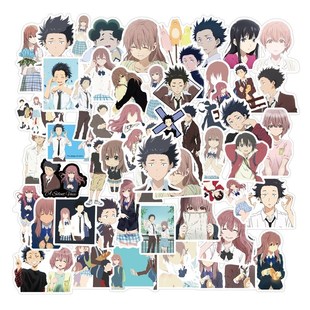 10/50pcs Cartton Anime A Silent Voice Stickers Shape of Voi