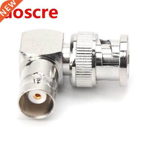 RF Coaxial Cable Adapter L-shaped BNC Male Right Angle to Fe