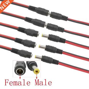 5.5x2.1mm Male Power Jack Connectors Female 12V Plug
