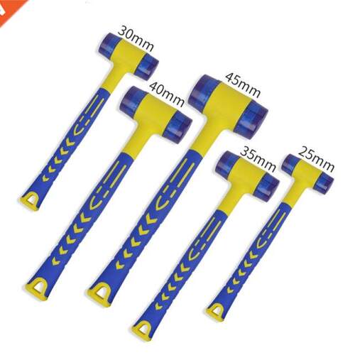 Mallet Rubber Hammer Protect Ceramic Doors Windows from Dama