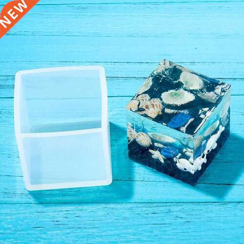10cm/4" Super Large Cube Square Silicone Mold Resin